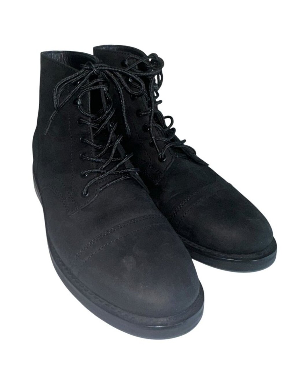Thursday Boot Company Captain Toe Cap Boots Men’s 8.5 Black Matte Leather